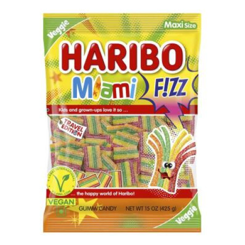 HARIBO Miami Fizz vegan tarretisekommid 425 g | Multum