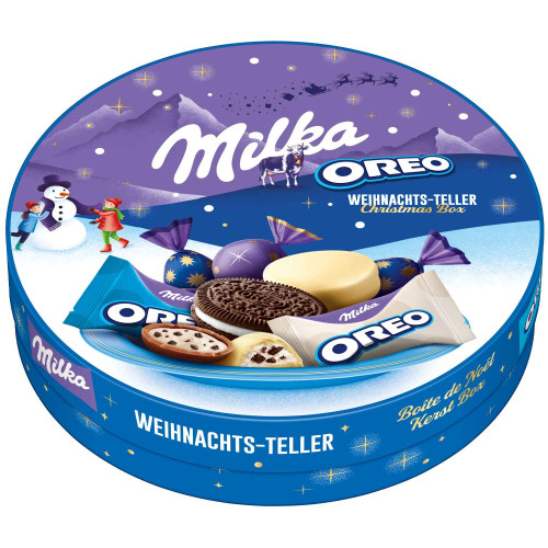 MILKA OREO Valik jõulumaiustusi 197g | Multum