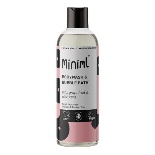 MINIML dušigeel ja vannivaht greibi ja aloe vera aroomiga 500ml | Multum