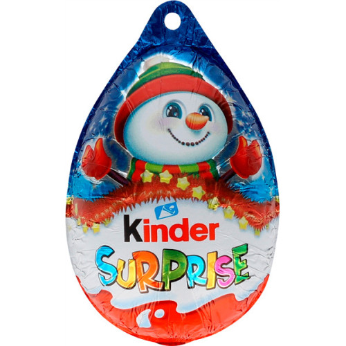 KINDER Üllatus Jõulupuu kaunistus šokolaadimuna mänguasjaga 20g | Multum