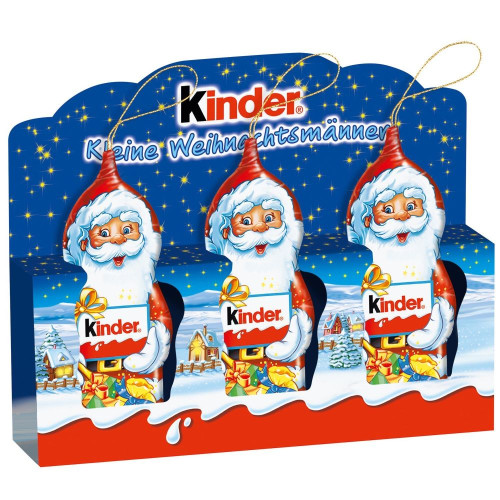 KINDER šokolaadi jõuluvana komplekt (3) 45g | Multum
