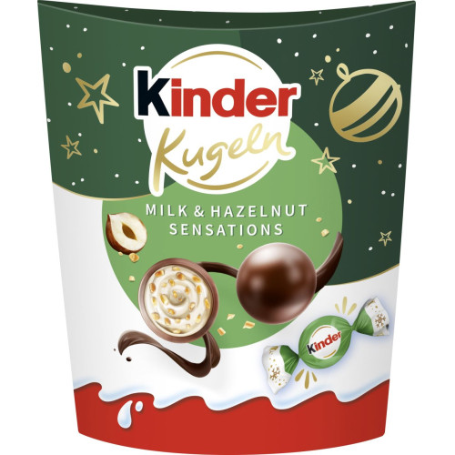 KINDER šokolaadid sarapuupähkli ja piimakoorega 90g | Multum