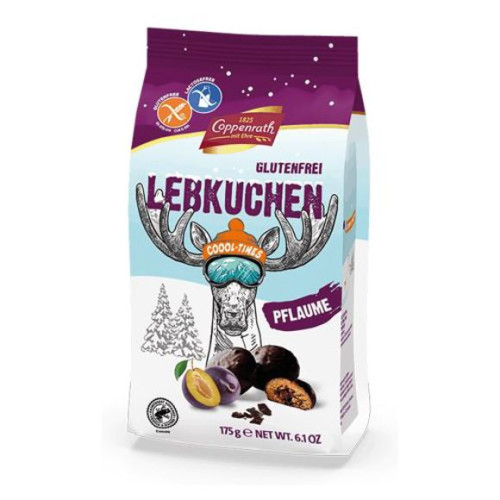 COPPENRATH piparkoogid ploomitäidisega, gluteeni- ja laktoosivabad 175g | Multum