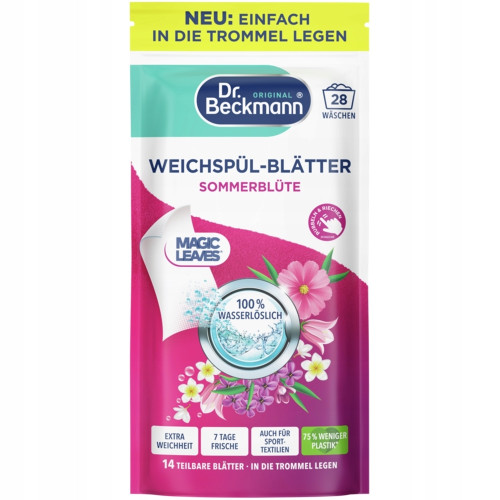 DR. BECKMANN Summer Blossom maitselised salvrätikud linasele 14tk | Multum