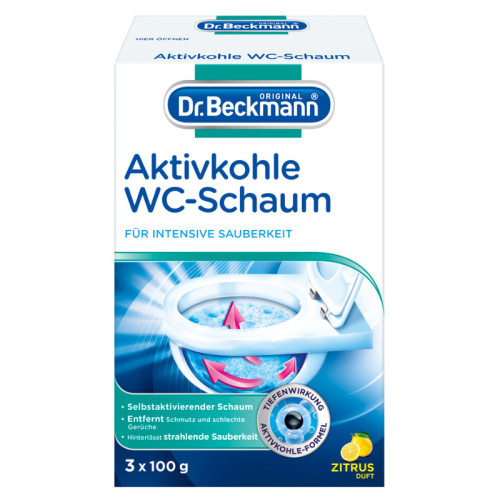 Dr.Beckmann aktiivsöe vaht tualett-tsitrusviljadele 3x100g | Multum