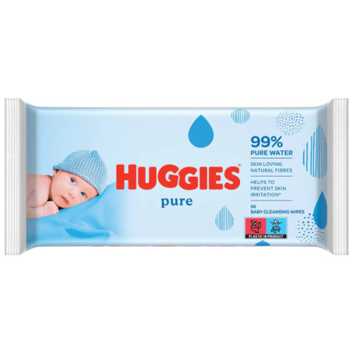 Huggies Pure niisked salvrätikud 56 tk | Multum