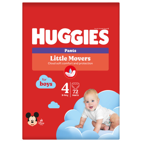 Huggies Pants Boy 4 (9-14kg) aluspüksid 72 tk. | Multum