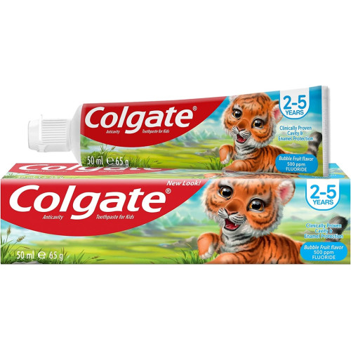 Colgate Bubble Fruit 50 ml hambapasta (2-5 aastat) | Multum