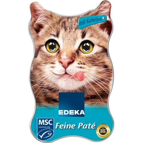 Edeka Feine Pasteet kassidele kalaga 85g | Multum