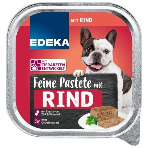 Edeka Feine pasteed koertele veiselihaga 300g | Multum