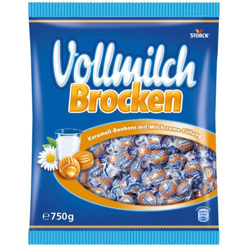 Storck Vollmilch Brocken karamellid piimakreemi täidisega 315g | Multum
