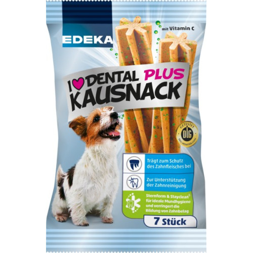 Edeka Dental Plus koerahooldused hammastele x7 210g | Multum