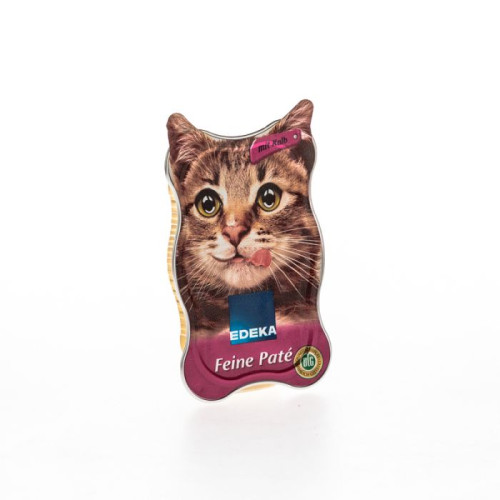 Edeka Fine Pate pasteet kassidele vasikalihaga 85g | Multum