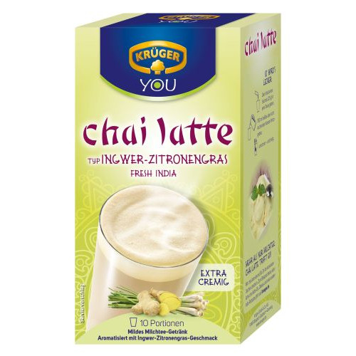 Kruger Chai Latte Ginger Citronengras 10tk 250g | Multum