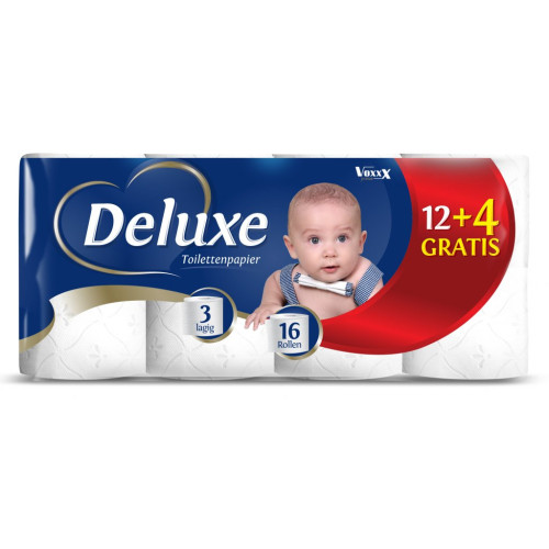 Deluxe 3-kihiline tualettpaber x16 | Multum