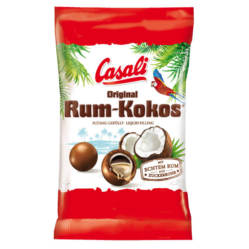 Casali Rum-Kokos šokolaadikommid rummiga 100g | Multum