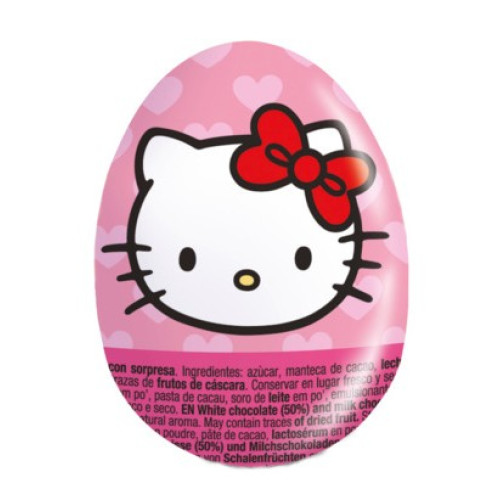 Hello Kitty šokolaadimuna täidisega 20g | Multum