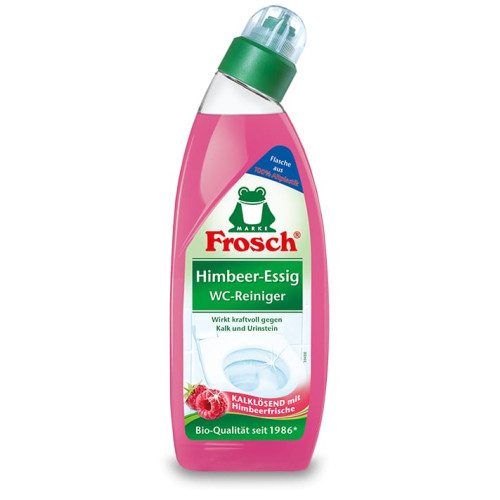 Frosch Himbeer Essig WC-poti puhastusvahend vaarika aroomiga 750ml | Multum