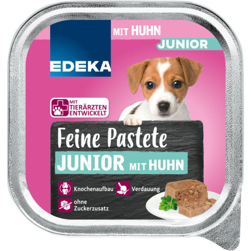 Edeka Feine Junior pasteed koertele kanalihaga 150g | Multum