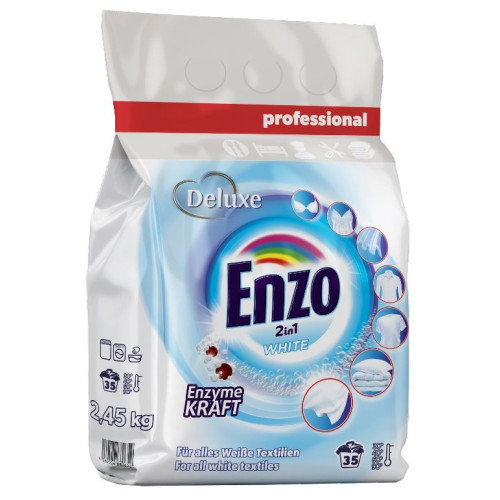 Enzo White Professional 2in1 pulber valge pesu jaoks x35 2,45kg | Multum