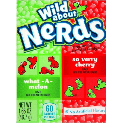 NERDS Candies Arbuus/kirss 46,7g | Multum