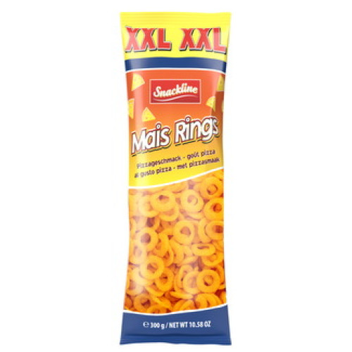 Snackline XXL pitsamaitselised maisirõngad 300g | Multum