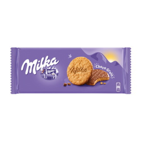 Milka Choco Grain küpsised piimašokolaadiga 126g | Multum