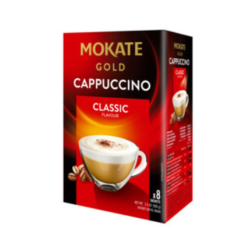 Mokate GOLD cappuccino Classic x8 100g | Multum