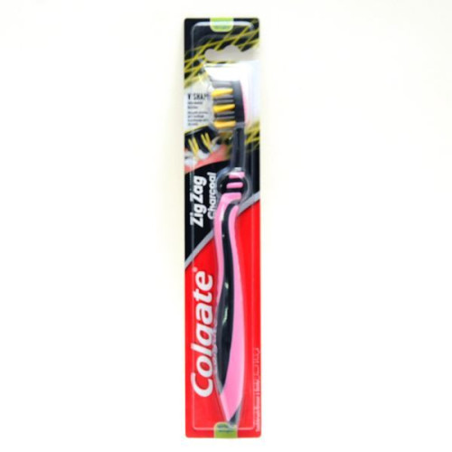 Colgate ZigZag Charcoal Medium hambahari keskmise kõvadusega x1 | Multum