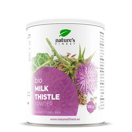 Looduse parim BIO piimaohaka pulber. BIO piimaohaka pulber – loomulik tugi maksa tervisele. 100g | Multum