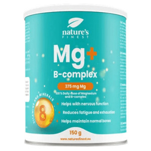 Looduse parim BIO Magneesiumi ja B-rühma vitamiinide kompleks joogi valmistamiseks. 150 g | Multum