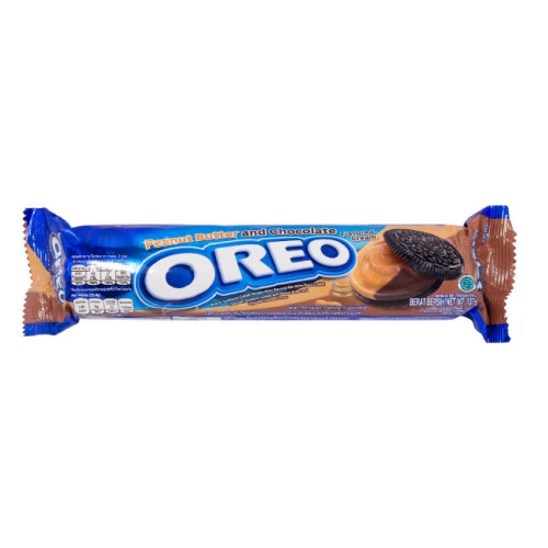 OREO PEANUT BUTTER & COCOLATE küpsised maapähklivõi ja šokolaadiga 137g | Multum