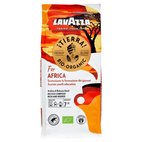 Lavazza Tierra Bio-Organic for Africa jahvatatud kohv 180g | Multum