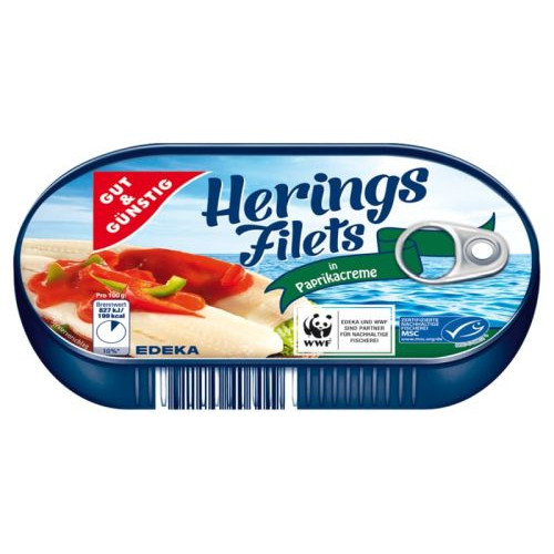 G&G Heeringafilee Paprikcreme heeringafilee paprikakreemiga 200g | Multum