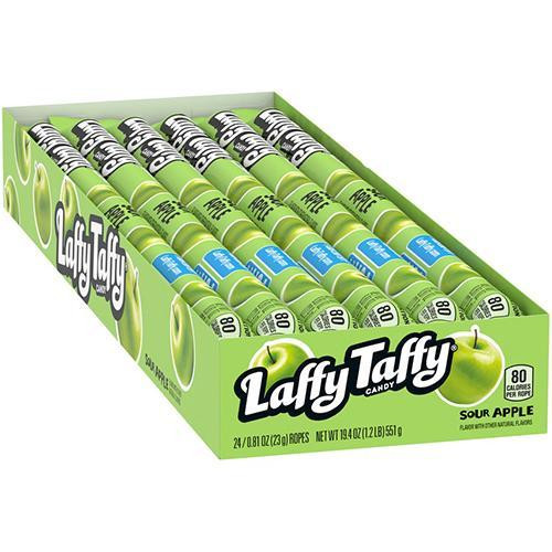 LAFFY TAFFY SOUR APPLE närimiskommid hapu õunamaitsega 23g | Multum