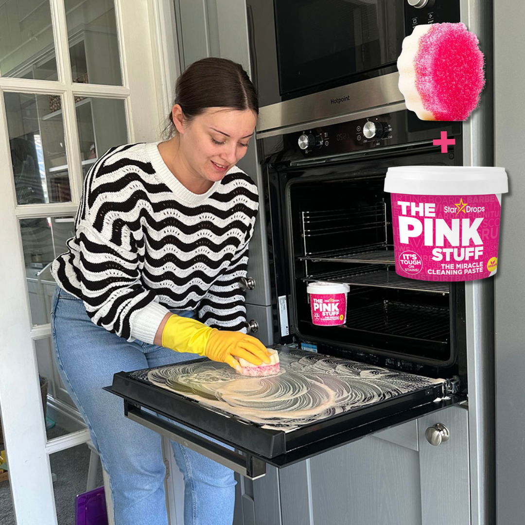 ROOSA KRAAM multifunktsionaalne puhastuspasta 850g ja kahepoolne käsn | Multum